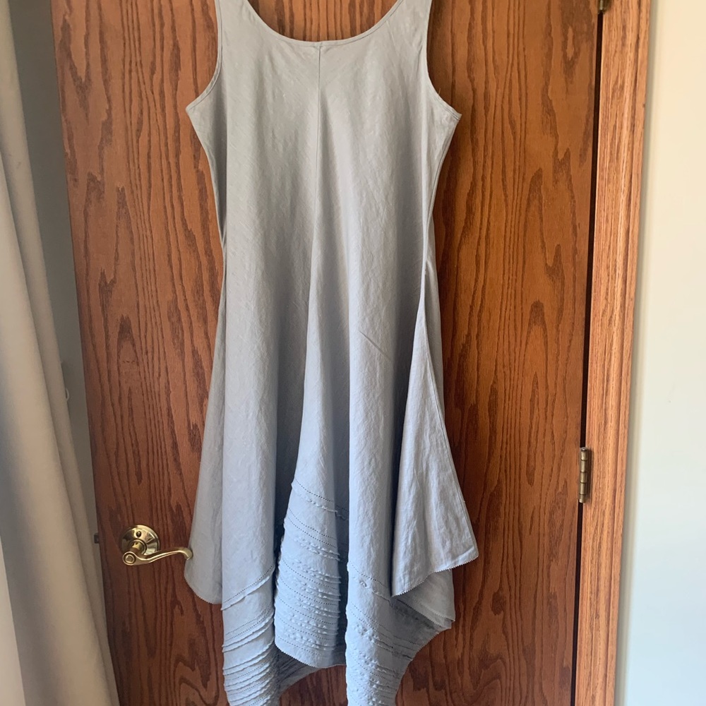 Eileen Fisher Organic Linen NWOT Tank Dress Cool and comfortable